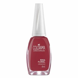 ESMALTE COLORAMA CREMOSO ROSA FLORAL 8ML