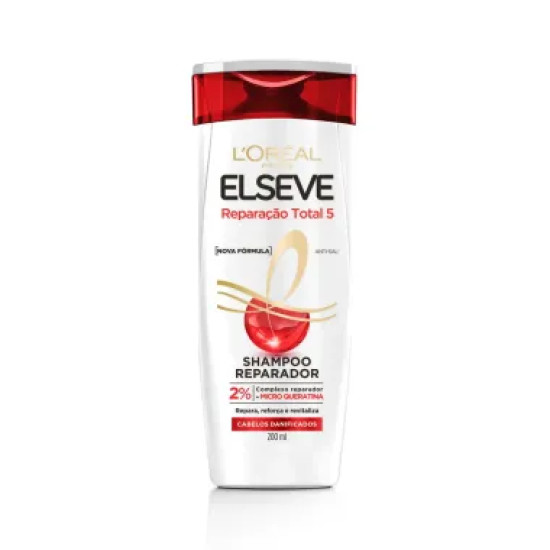 SHAMPOO ELSEVE REPARACAO TOTAL 5 200ML