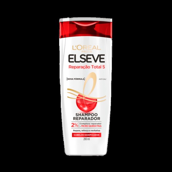 SHAMPOO ELSEVE REPARACAO TOTAL 5 200ML