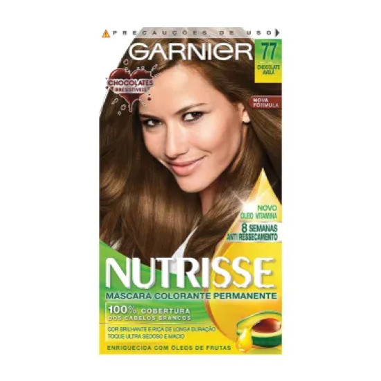 TINTURA DE CABELO NUTRISSE 77 LOURO IVETE