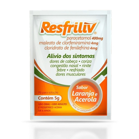 RESFRILIV LARANJA/ACEROLA PO COM 5G