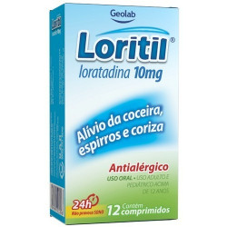 LORITIL 10 MG COM 12 CAPSULAS