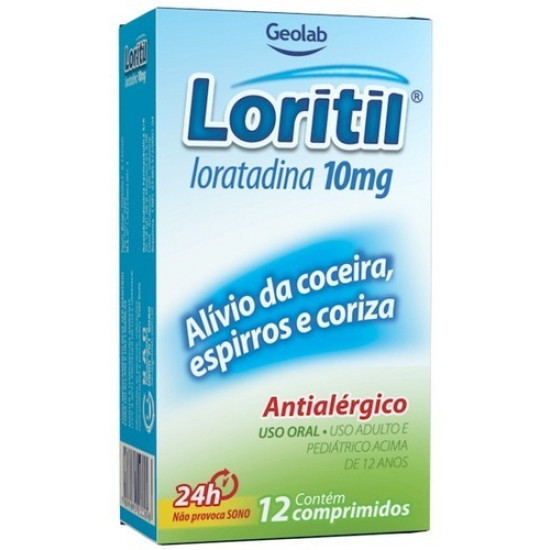 LORITIL 10 MG COM 12 CAPSULAS