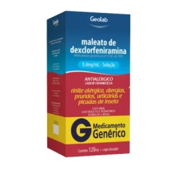 DEXCLORFENIRAMINA XPE C/120 ML GEOLAB