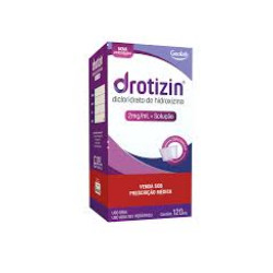 DROTIZIN 2MG SOL ORAL COM 120 ML