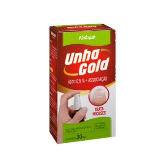 UNHA GOLD NATULAB 30ML