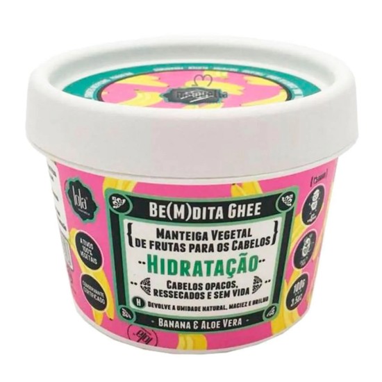 MASCARA CAPILAR LOLA HIDRATACAO BENDITA GHEE BANANA 100G