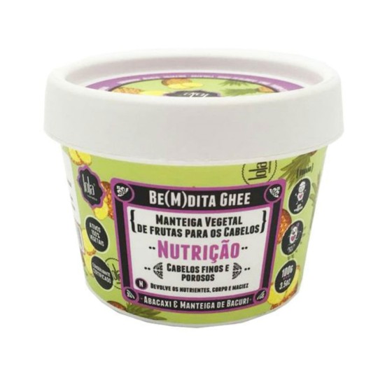 MASCARA CAPILAR LOLA NUTRICAO BENDITA GHEE ABACAXI 100G