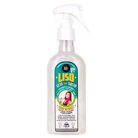 SPRAY ANTIFRIZZ LISO LEVE E SOLTO LOLA C/200ML