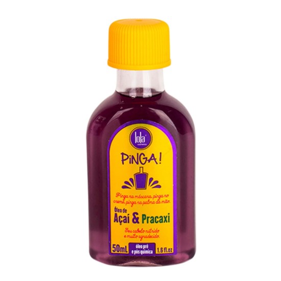 OLEO CAPILAR LOLA PINGA ACAI PRACAXI 50ML