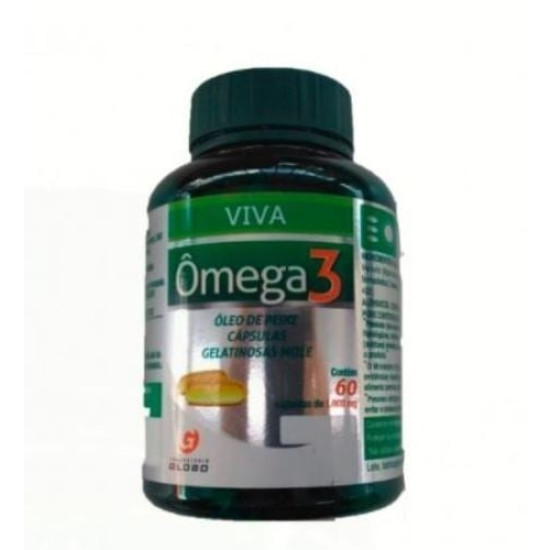 OMEGA 3 1G VIVA COM 60 CAPSULAS