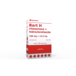 BART H 150/12,5MG C/30 COMPRIMIDOS