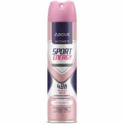DESODORANTE AEROSOL SOL ABOVE FEM SPORT ENERGY 150ML