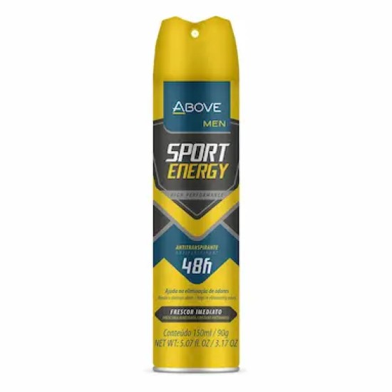 DESODORANTE AEROSOL SOL ABOVE MEN SPORT ENERGY 150ML