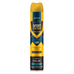 DESODORANTE AEROSOL ABOVE MEN SPORT ENERGY COM 250ML
