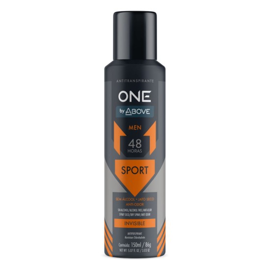 DESODORANTE AEROSOL SOL ABOVE ONE MEN SPORT 150ML