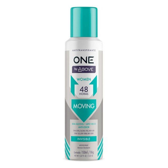 DESODORANTE AEROSOL SOL ABOVE ANTITRANSPIRANTE ONE MOVING WOMAN 150ML