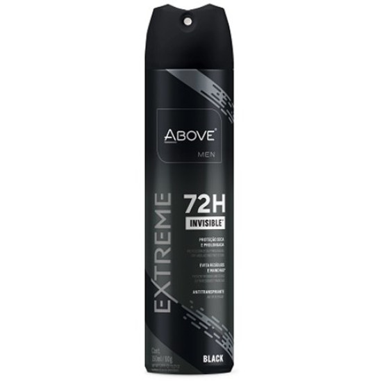 DESODORANTE AEROSOL EXTREME BLACK ABOVE COM 150ML