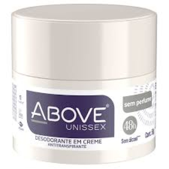 DESODORANTE CREME ABOVE UNISSEX S/PERFUME 50G