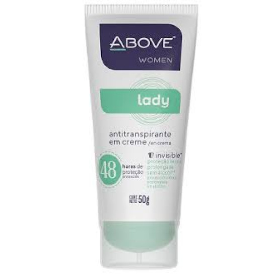 DESODORANTE BISNAGA ABOVE LADY 50G
