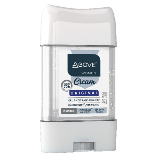 DESODORANTE STICK ABOVE WOMAN CREAM ORIGINAL 82G