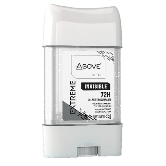 DESODORANTE STICK ABOVE MEN EXTREME INVISIBLE 72H 82G