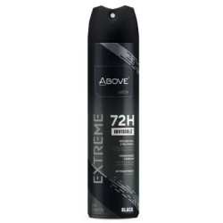 DESODORANTE STICK ABOVE MEN EXTREME BLACK 72H 82G