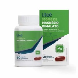 LITEE MAGNESIO DIMALATO 350MG C/60 CAPSULAS GEL