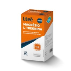 MAGNESIO L-TREONINA 500MG COM 60 CAPSULAS LITEE