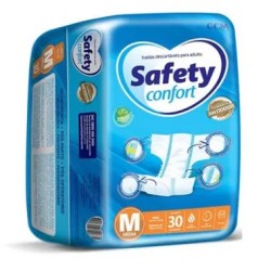 FRALDA GERIATRICA SAFETY ECON M C/30 UND