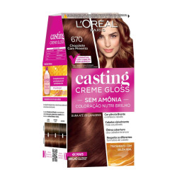 TINTURA DE CABELO CASTING ING CREME GLOSS 6.7 CHOCOLATE