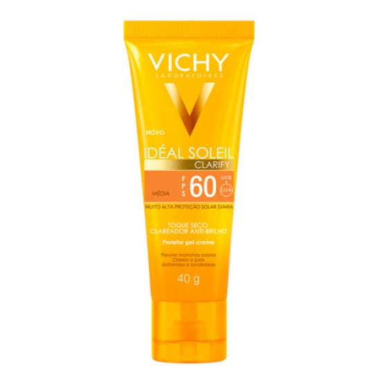 VICHY IDEAL SOLEIL CLARIFY PELE MED FPS60 40G