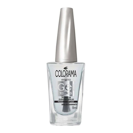 ESMALTE COLORAMA EFEITO GEL COAT BRILHO DIAMAN 8ML