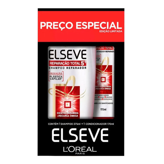 KIT ELSEVE SH375ML+ COND 170ML REPARAÇAO TOTAL5