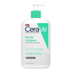 CERAVE GEL LIMPEZA FACIAL PELE OLEOSA C/ 454G