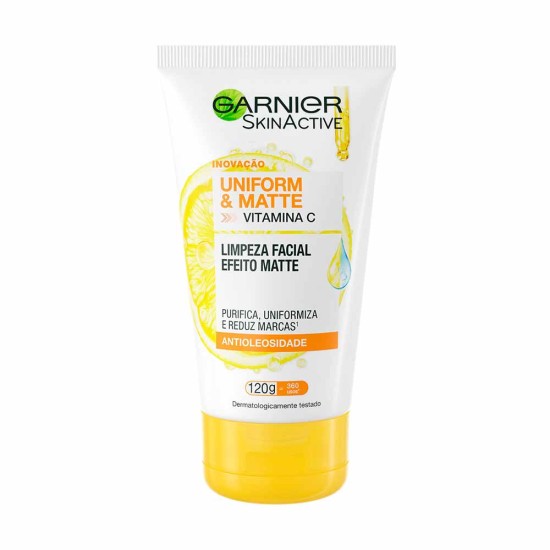 SABONETE LIQUIDO FACIAL GARNIER UNIFOR/MATTE 120G