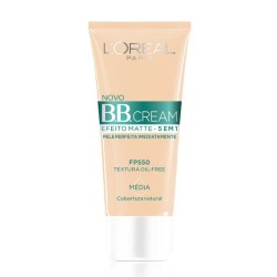 BB CREAM CREME MATTE 5 EM 1 MEDIA FPS 50 30ML