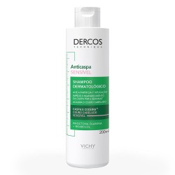 DERCOS SHAMPOO ANTICASPA SENSIVEL C/200ML