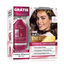 TINTURA PARA CABELO IMEDIA 5 CASTANHO CLARO