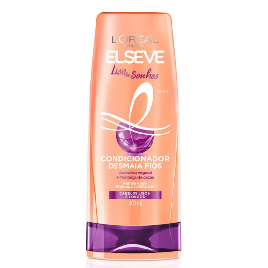 CONDICIONADOR ELSEVE LISO DOS SONHOS 400ML