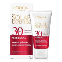 PROTETOR SOLAR FACIAL LOREAL EXPERTISE ANTIRRUGAS FPS30 40G