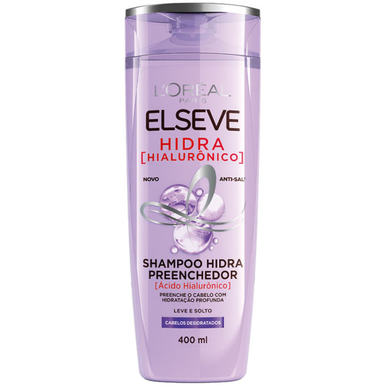 SHAMPOO ELSEVE HIDRA HIALURONICO 400ML