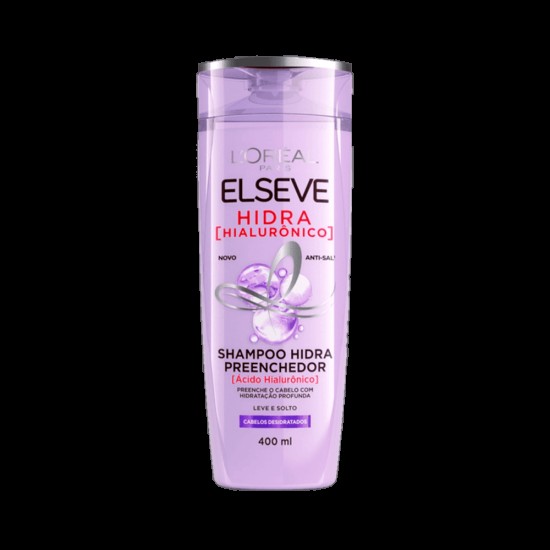 SHAMPOO ELSEVE HIDRA HIALURONICO 400ML