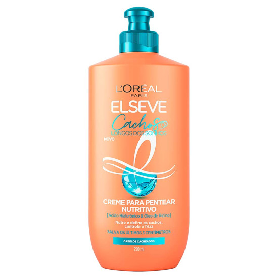 CREME DE PENTEAR ELSEVE CACHOS DOS SONHOS 250ML