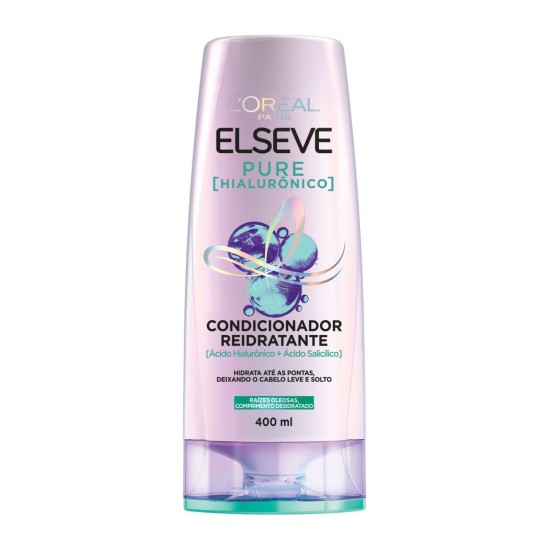 CONDICIONADOR ELSEVE HIALURONICO PURE 400ML