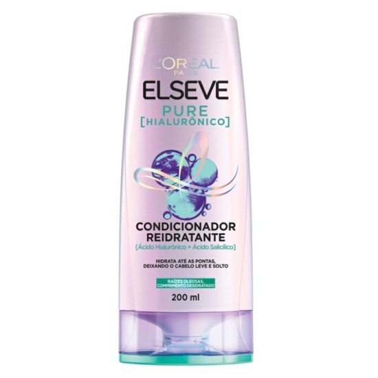 CONDICIONADOR ELSEVE HIALURONICO PURE 200ML