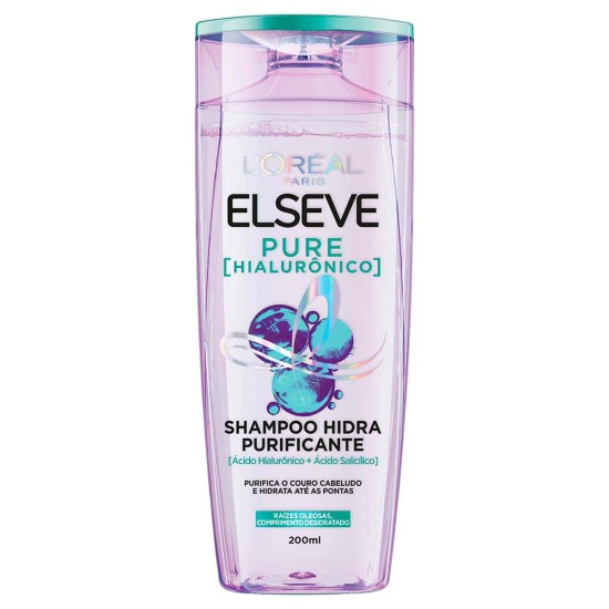 SHAMPOO ELSEVE HIALURONICO PURE 200ML