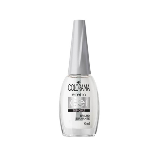 ESMALTE COLORAMA EFEITO GEL COAT BRILHO DIAMAN 8ML