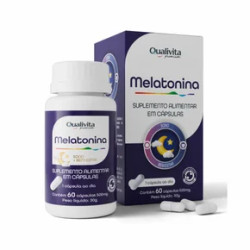 QUALIVITA MELATONINA COM 60 CAPSULAS