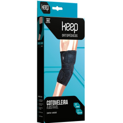 COTOVELEIRA KEEP AJUSTAVEL PRETO TAM U